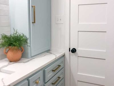 Bathroom Cabinet Installation 2