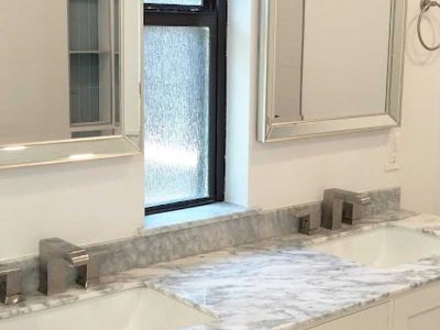 Bathroom Double Sink Installation